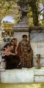 Alma-Tadema, Sir Lawrence In the Time of Constantine (mk23) Germany oil painting artist